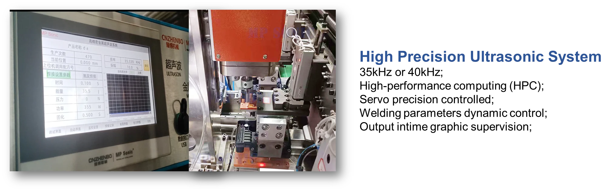 High Precision Ultrasonic System, MP Sonic