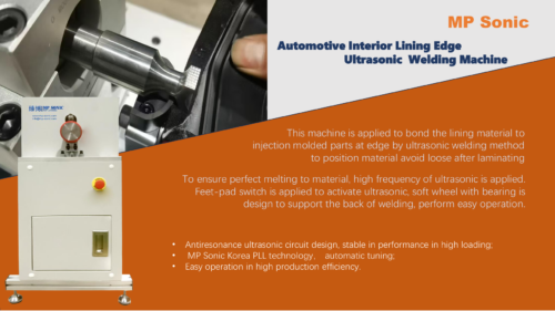 Ultrasonic Edge Welding Machine