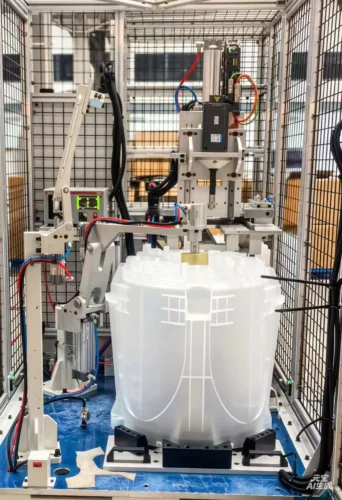 Washer Tube Welding & Test Station Washer Tube Welding & Test Station