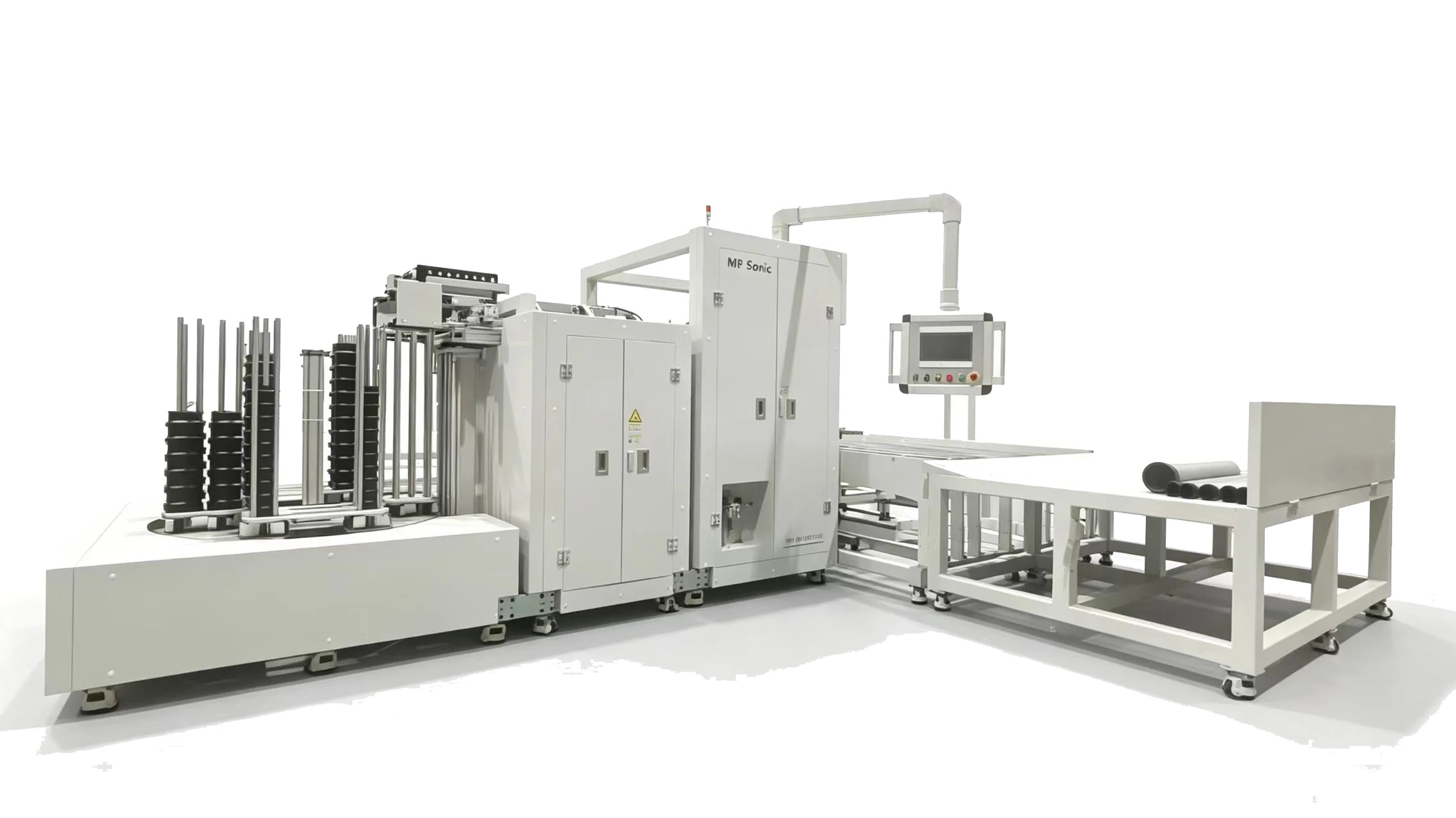 A customized machine-full automatic spin welding line for pipe