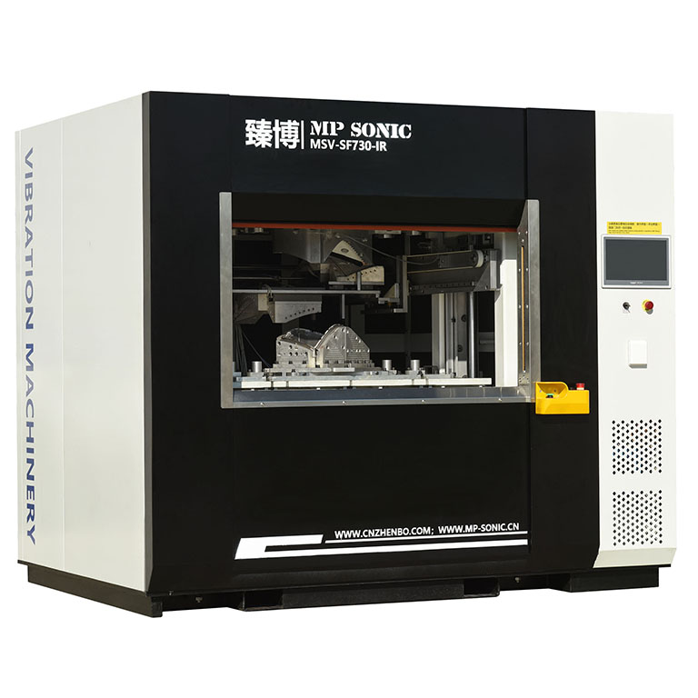Vibration welder with pre-heating system
